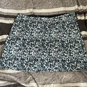 Stylish Black, blue and White Women's Skirt